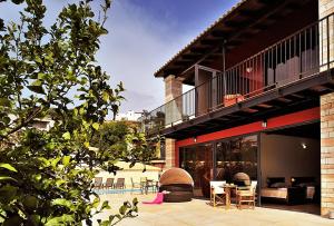 Balkón alebo terasa v ubytovaní Ornella Beach Resort & Villas