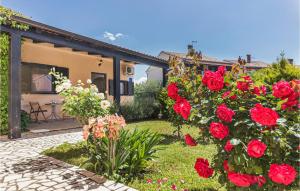 Vonkajšia záhrada v ubytovaní One-Bedroom Holiday Home In Valbandon