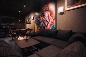 Posezení v ubytování Brim Hotel