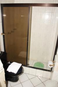Koupelna v ubytování Hostal La Catolica