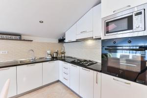 Kuchyňa alebo kuchynka v ubytovaní Family friendly apartments with a swimming pool Zadar - 16336