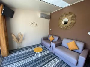 Гостиная зона в Hotel Europe