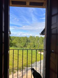 Balkón alebo terasa v ubytovaní Gîte de Frau