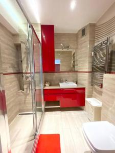 Ένα μπάνιο στο VIP Apartment Kolorowa