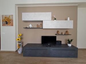 TV a/nebo společenská místnost v ubytování La casa dei girasoli