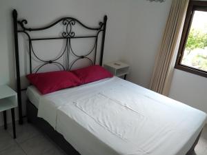 Postel nebo postele na pokoji v ubytování Villa calış 2 + 18 fotografií