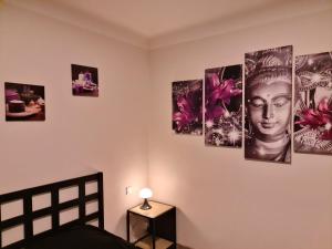 Postel nebo postele na pokoji v ubytování Gîte Zen + 37 fotografií