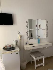 Kuchyň nebo kuchyňský kout v ubytování Guesthouse Corali