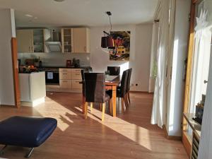 Kuchyň nebo kuchyňský kout v ubytování Ferienwohnung Vogelsang im Schwarzwald
