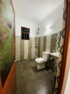 Ett badrum på Unique Hikka