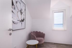 Posezení v ubytování Apartman Mala plaža 2