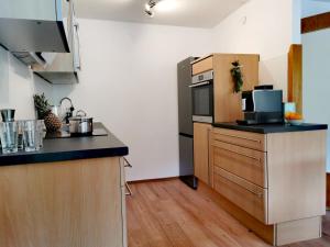 Kuchyň nebo kuchyňský kout v ubytování Ferienwohnung Vogelsang im Schwarzwald