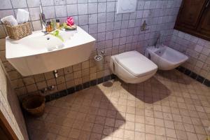 Koupelna v ubytování Piaggetta B&B