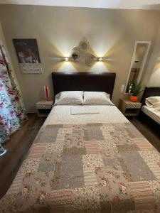 Postel nebo postele na pokoji v ubytování Villa Rafailia
