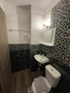 Koupelna v ubytování Villa Rafailia