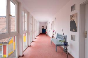 Et sittehjørne på Hotel Der Greif