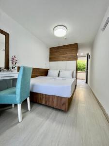 Postel nebo postele na pokoji v ubytování Hotel Villa Garden Ulcinj-Ulqin