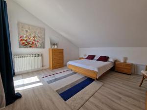 Postel nebo postele na pokoji v ubytování Holiday Home Lucija