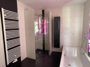 Koupelna v ubytování Ferienwohnung Igerc