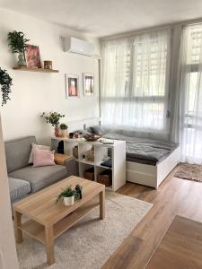 Posezení v ubytování Balaton Breeze Apartman