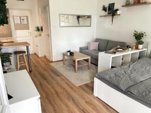 Posezení v ubytování Balaton Breeze Apartman