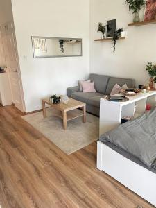 Posezení v ubytování Balaton Breeze Apartman