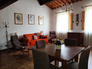 Posezení v ubytování il nido APUS Architect Apartment