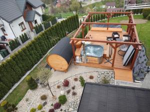 Zahrada ubytování Apartament na wzgórzu