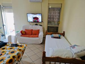 Et tv og/eller underholdning på Seaside Apartment 15