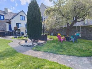 Vonkajšia záhrada v ubytovaní La baie du Mont Appartement de vacances proche du Mont Saint Michel