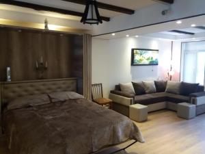 Posezení v ubytování APARTMENT B O R A