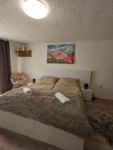 Sweety-Apartman客房内的一张或多张床位