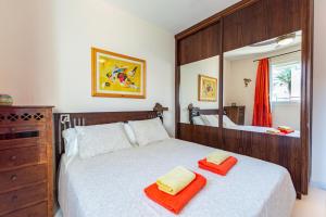 Posteľ alebo postele v izbe v ubytovaní SunnyApartment + 21 fotografií