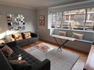 Posezení v ubytování Fitzrovia / Bloomsbury / West End - Two Bed apt