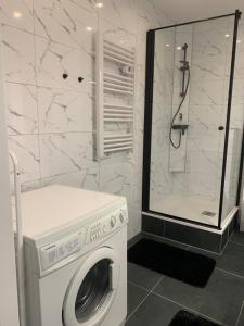 Kúpeľňa v ubytovaní Marias Apartment
