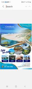 a flyer for a beach resort on a website at Caribbean Estates Montego bay 30 in Port Edward