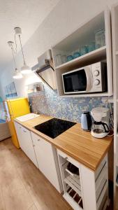 Virtuvė arba virtuvėlė apgyvendinimo įstaigoje Mare & Bartol