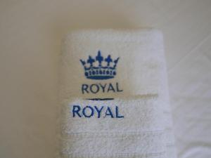 Certifikát, hodnocení, plakát nebo jiný dokument vystavený v ubytování Himara Royal Hotel