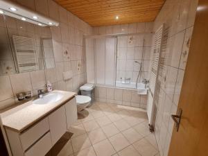 Ένα μπάνιο στο Dachwohnung in Welschenrohr