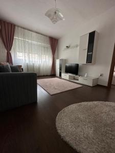 Χώρος καθιστικού στο Class Apartments