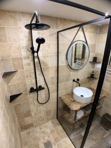 Kúpeľňa v ubytovaní Eco-Appart'hôtel Rouen - SLT