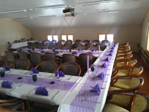 Banquet facilities at the lodge