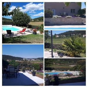 Bazén v ubytovaní Gîte la Pradelienne en Cévennes avec piscine privée alebo v jeho blízkosti + 15 fotografií
