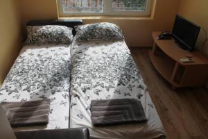 Postel nebo postele na pokoji v ubytování Spacious, 1 Bed Apt, Dawn Park