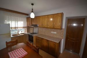 Køkken eller tekøkken på Villa Shqiponja