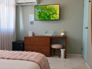 Postel nebo postele na pokoji v ubytování Trópica Beach Hotel