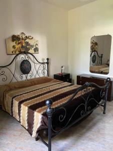 Posteľ alebo postele v izbe v ubytovaní Villa singola a 1300 mt dal mare