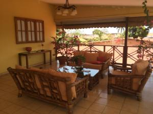 Rõdu või terrass majutusasutuses Hostal Doña Maria