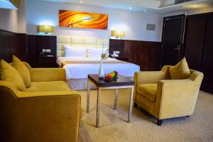 Khu vực ghế ngồi tại The Secure Inn Hotel Muscat