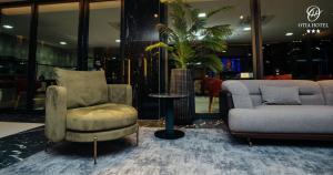 Istumisnurk majutusasutuses OTIA HOTEL